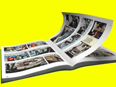 Book Rig for Maya ver 1 3D model