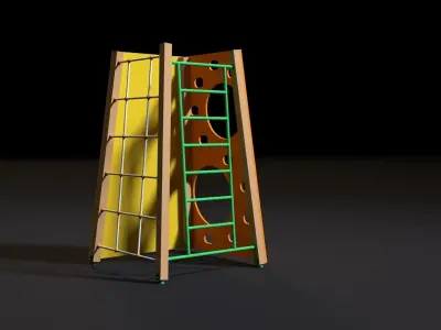 Sports complex 19 3D model