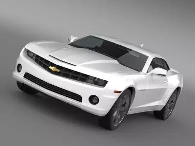 Chevrolet Camaro EUVersion 2012 3D model
