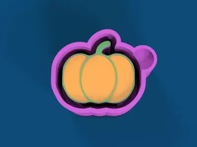 Pumpkin Freshie Mold  wax melt candy choco 3D print model