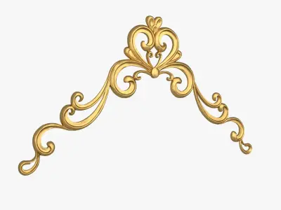 Classic decor ornament 273 3D print model