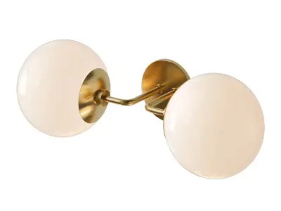 Minimalist Globe Sconce 3D model