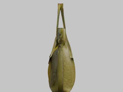 High Quality Leather Handbag 3D Model - CGTrader Low-poly 3D model