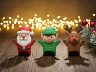 Christmas Figurines  3D print model