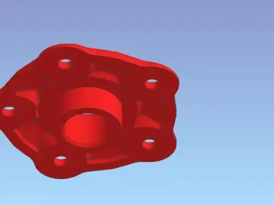 Sprocket Lock Motorcycle of Ducabike Ducati 1100S  3D print model