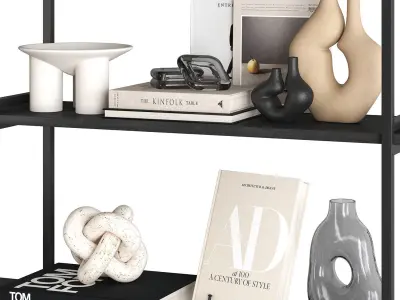 Decorative set-10- items from HM 3D model