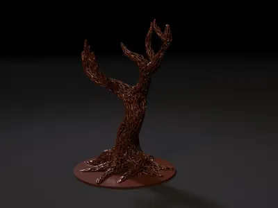 Wood voronoi 2 3D print model