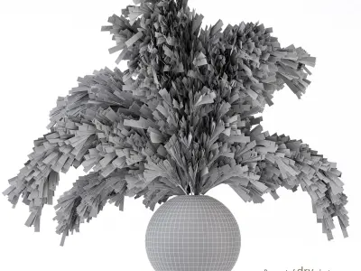 Dried flower- bouquet 006  3D model