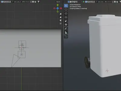 Trash Bin Free 3D model purchase