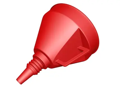 Car funnel for gasoline 3D model