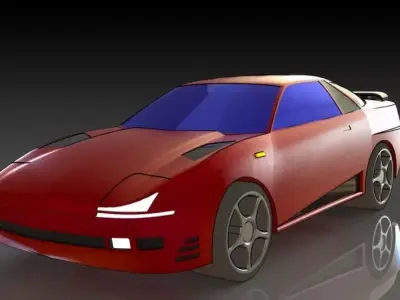 Mitsubishi 3000 GT Free 3D print model