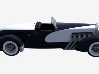 Duesenberg sj 3D model