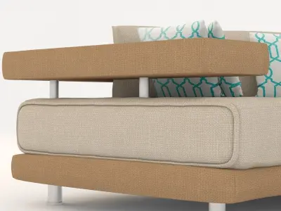 Il Loft Rodi Semicircolare sofa 3D model