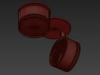 Wittenberg 4 two cans 3D model