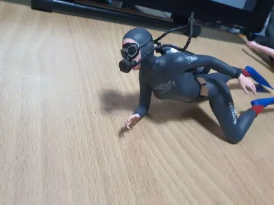 skin scuba 2 3D print model