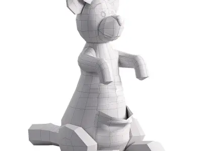 kenguru toy 3D model