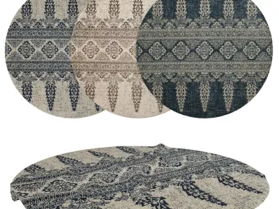 Rugs No 46 Low-poly 3D model