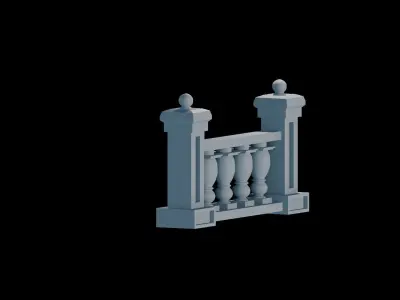 Exploring the Potential of Balustrades 3D print model