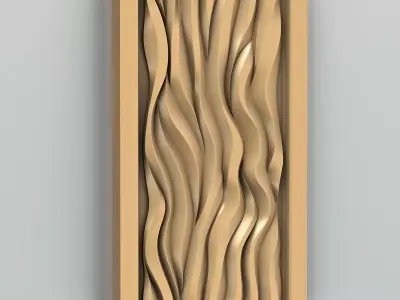 Wall Panel 005 3D model