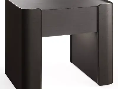 Fendi Icon Bedside Vermont Leather Low-poly 3D model