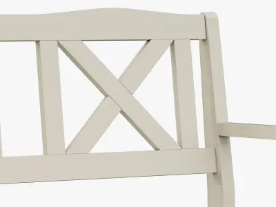 Solliden bench 3D model