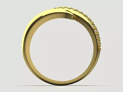 Jewelry Ring A Symbol of Shine and Modern Design jr00242 3D print model