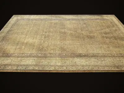 Vintage Carpets Low-poly 3D model