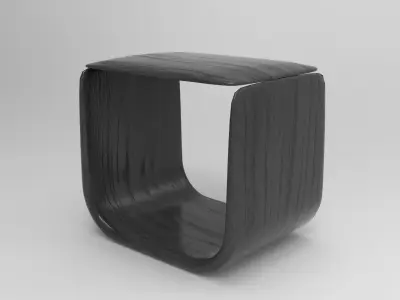 Oggo Side Table Low-poly 3D model