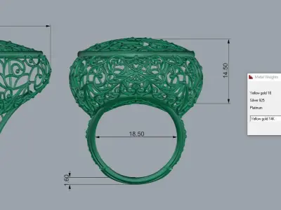 Ultra Vision RIng 3D print model order