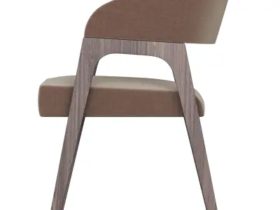 Stul Bern deep House premium 3d model Low-poly 3D model