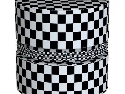 Set ottomans Mezzo Collection 3D model