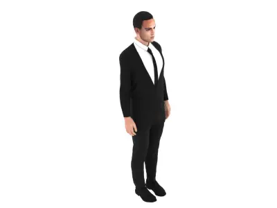 Lautaro Martinez Low-poly 3D model