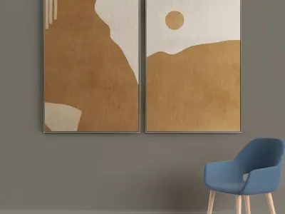 Photo Frame 117 Low-poly 3D model