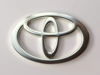 Toyota Emblem 3D model purchase