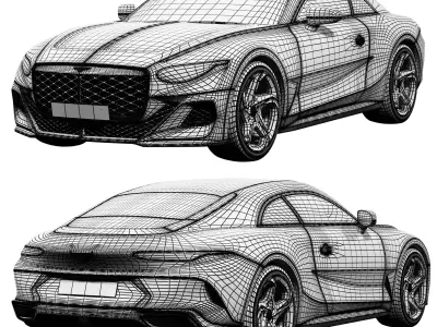 Bentley Mulliner Batur  3D model