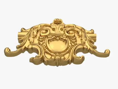 Classic decor ornament 232 3D model