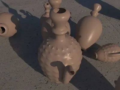 Art samples 3D print model