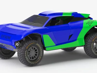Extreme Off ROAD car 3D model