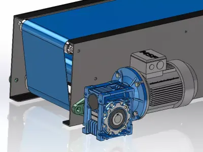 The Telescopic Conveyor is available in STEP file format 3D print model