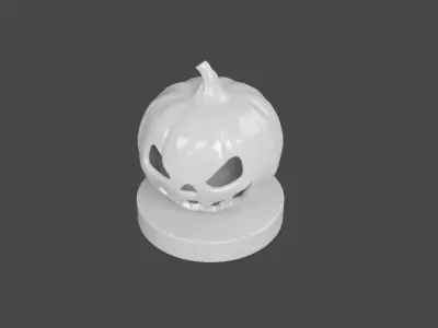 Halloween Pumpkin Figurine 3D Printable Model 3D print model