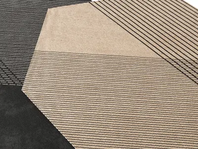 Carpet RD Grid Kilim by Amini 305x370 cm  3D model