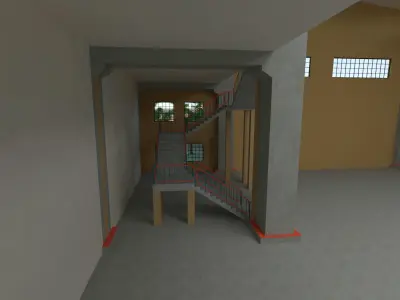 factory design 3D model buy