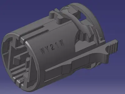 BULB HOLDER WY21W 3D model