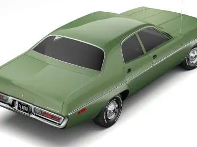 Plymouth Satellite Custom 1971 3D model