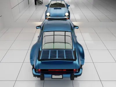  Porsche 911 Turbo 930 3D model