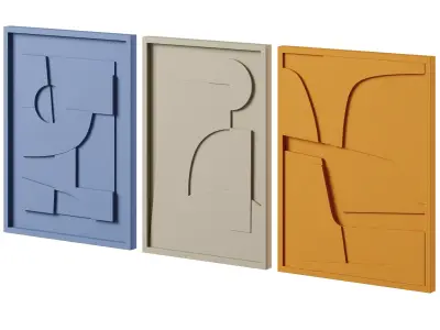 Painting Relief by divan ru 3D model