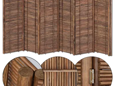 Screen horizontal  branch straight n2 3D model