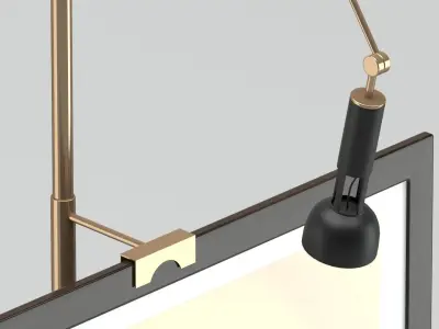 Easel 03 3D model