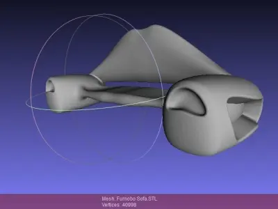 Fumobo Sofa Free 3D print model