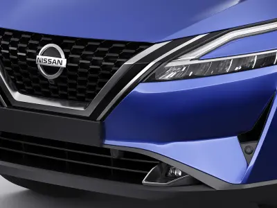 Nissan Qashqai 2022 3D model